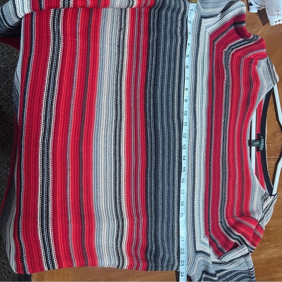 Lauren Ralph Lauren Striped Preppy Coastal Grandma Classic Sweater Size 3X - Picture 11 of 13